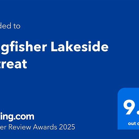 Kingfisher Lakeside Retreat Trafalgar Dış mekan fotoğraf